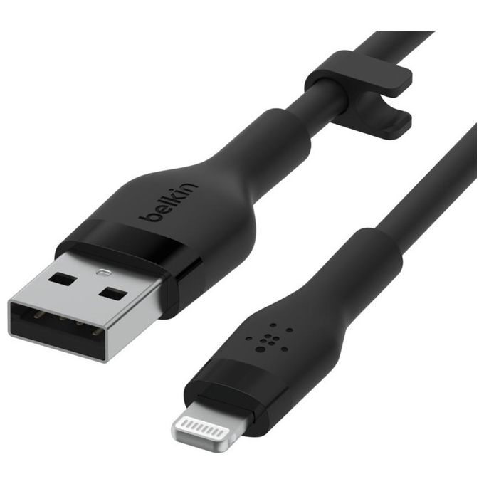 Belkin BoostCharge Flex Cavo Lightning-Usb-A 1mt Nero