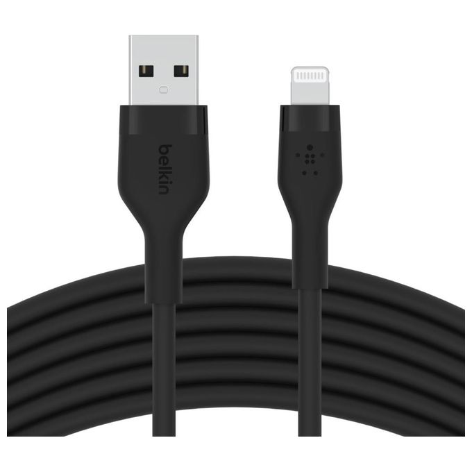 Belkin BoostCharge Flex Cavo Lightning-Usb-A 1mt Nero