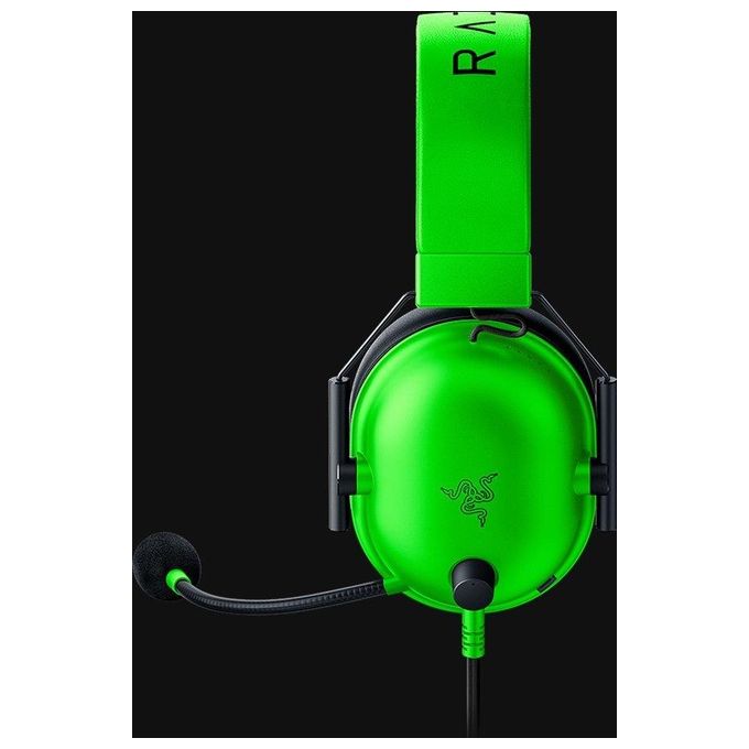 Razer RZ04-03240600-R3M1 BlackShark V2 X Auricolare Cablato A Padiglione Gaming Driver TriForce 50 mm Microfono HyperClear Cancellazione Rumore Passivo 1 3 m colore Verde Nero