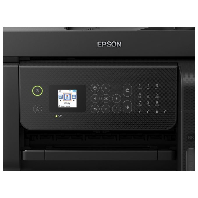 Epson ET-4800 EcoTank Stampante Multifunzione Inkjet A4 Stampa Copia Scansione Fax ADF Wi-Fi Ethernet AirPrint colore Nero