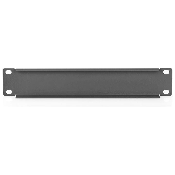 Digitus DN-10-BPN-01-B Pannello Cieco 1U per Armadi Rack 10'' Acciaio colore Nero