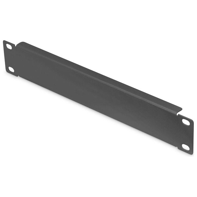 Digitus DN-10-BPN-01-B Pannello Cieco 1U per Armadi Rack 10'' Acciaio colore Nero