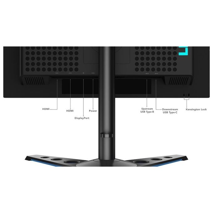 Lenovo 66CCGAC1IT Legion Y25g-30 Monitor PC LED IPS 24.5'' Full HD 1920 x 1080 Pixel 360 Hz Nero