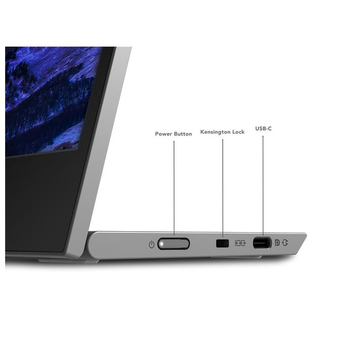 Lenovo 66E4UAC1WL L15 Monitor 15.6'' FHD IPS USB Type-C 65W VESA Altezza Regolabile colore Nero Grigio