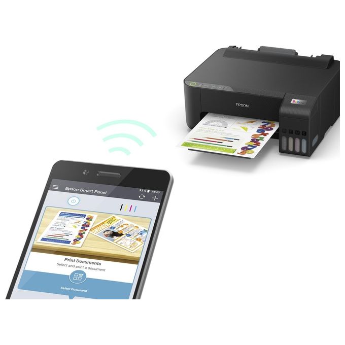 Epson C11CJ71401 EcoTank ET-1810 Stampante Multifunzione Inkjet A4 Wi-Fi Wi-Fi Direct Serbatoi Alta Capacita' colore Nero