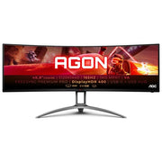 AOC AG493UCX2 Monitor PC 49'' 5120x1440 165Hz FreeSync Premium Pro HDR400 colore Nero