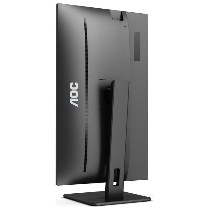 AOC U32P2 Monitor PC 31.5'' 4K Ultra HD VA LED 3840x2160 60 Hz Hub USB 3.2 HDMI 2.0 DisplayPort regolabile colore Nero