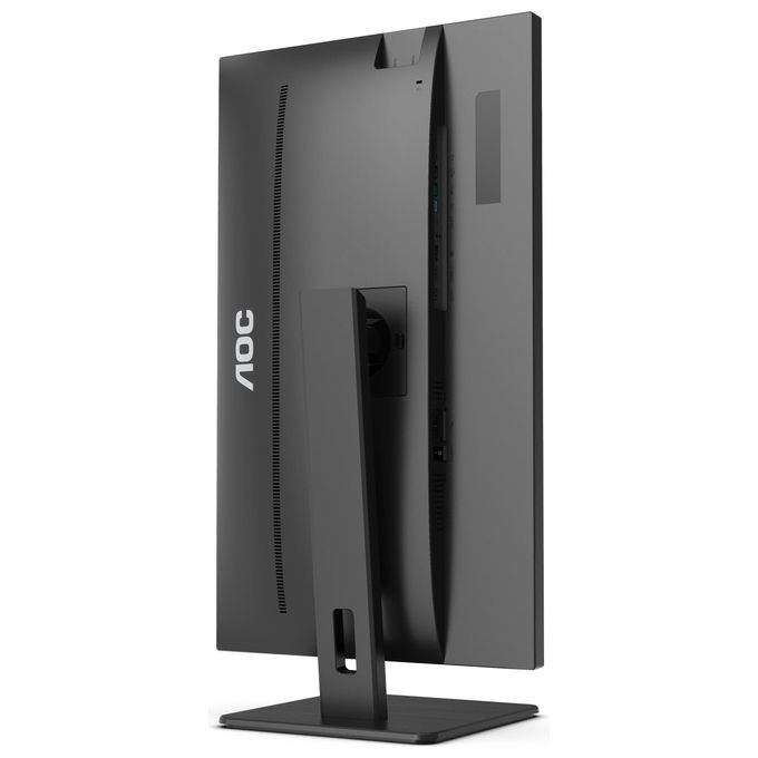 AOC U32P2 Monitor PC 31.5'' 4K Ultra HD VA LED 3840x2160 60 Hz Hub USB 3.2 HDMI 2.0 DisplayPort regolabile colore Nero