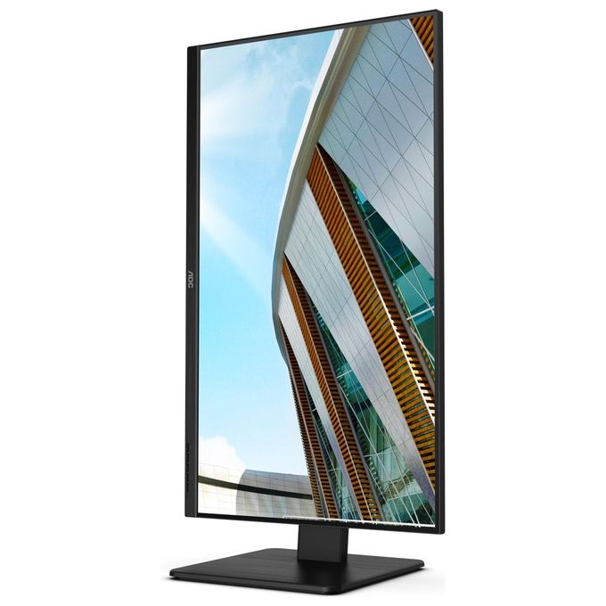 AOC U32P2 Monitor PC 31.5'' 4K Ultra HD VA LED 3840x2160 60 Hz Hub USB 3.2 HDMI 2.0 DisplayPort regolabile colore Nero