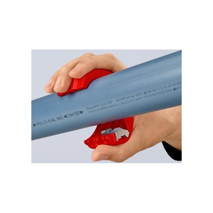 Knipex Tagliatubi Bix per Tubi di Plastica e Manicotti di Tenuta 20-50mm
