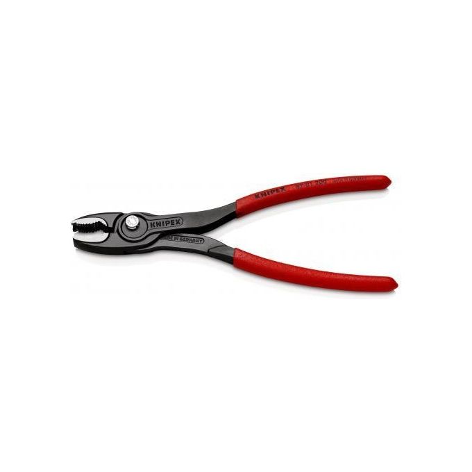 Knipex TwinGrip Pinza a Presa Frontale Bonderizzata Nera Rivestiti in Resina Sintetica Antiscivolo 200mm