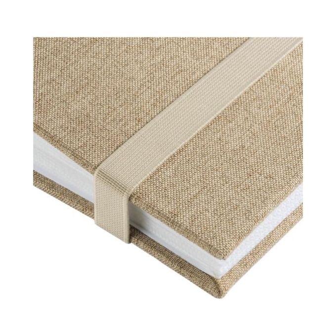 Hama Jumbo Album Fotografico in Tessuto Beige 30x30cm 60 Pagine Bianche