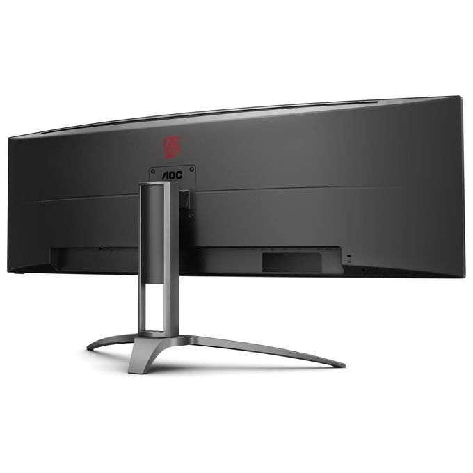 AOC AG493UCX2 Monitor PC 49'' 5120x1440 165Hz FreeSync Premium Pro HDR400 colore Nero