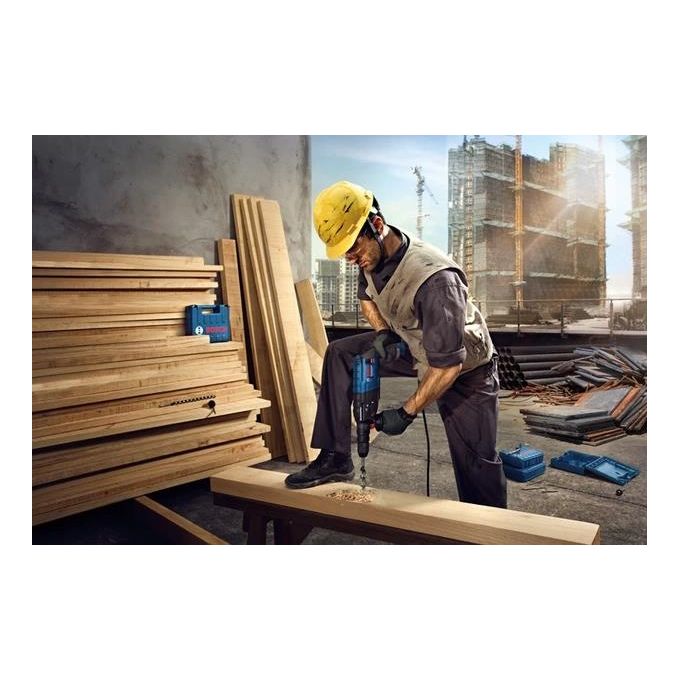 Bosch PROFESSIONAL 0611273000 GBH 240 F Martello Perforatore 790 W SDS Plus 2 7 J con Impugnatura Supplementare Valigetta Asta di Profondita' colore Nero