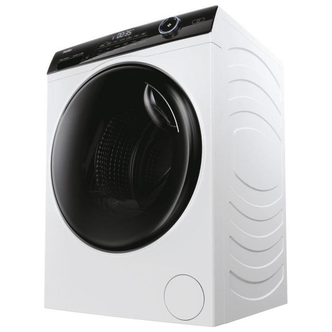 Haier HW100-B14959U1 - Lavatrice Caricamento Frontale 10 kg, 1400 rpm, Classe A, Motore Direct Motion, Vapore, (85x60x58 cm), Bianco