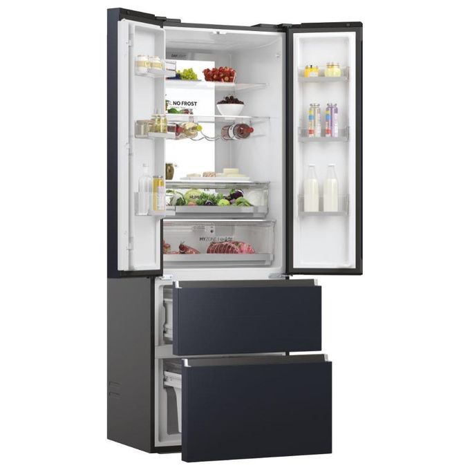 Haier HFW7720ENMB FD 70 Serie 7 Frigorifero Multidoor 477 L 200,6 cm Classe E 37 dB No Frost Wi-Fi MyZone Humidity Zone colore Nero