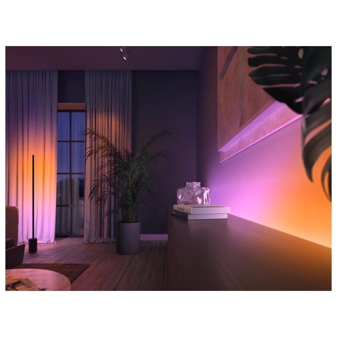 Philips Hue 929002994901 Gradient Lightstrip Striscia LED Smart 2 m White and Color Ambiance 20 W 1800 lm Bluetooth Zigbee colore Bianco