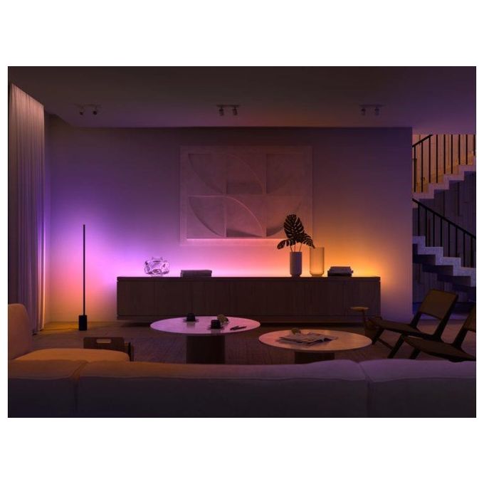 Philips Hue 929002994901 Gradient Lightstrip Striscia LED Smart 2 m White and Color Ambiance 20 W 1800 lm Bluetooth Zigbee colore Bianco