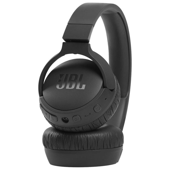 JBL TUNE 660NC Cuffie On-Ear Bluetooth 5.0 Cancellazione Attiva del Rumore Microfono Integrato 12h autonomia colore Nero