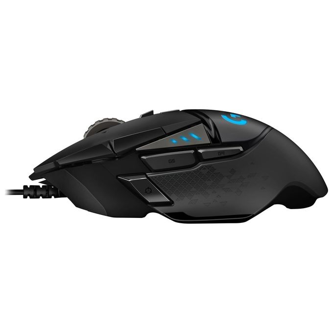 Logitech G502 HERO Mouse Gaming con Cavo Nero