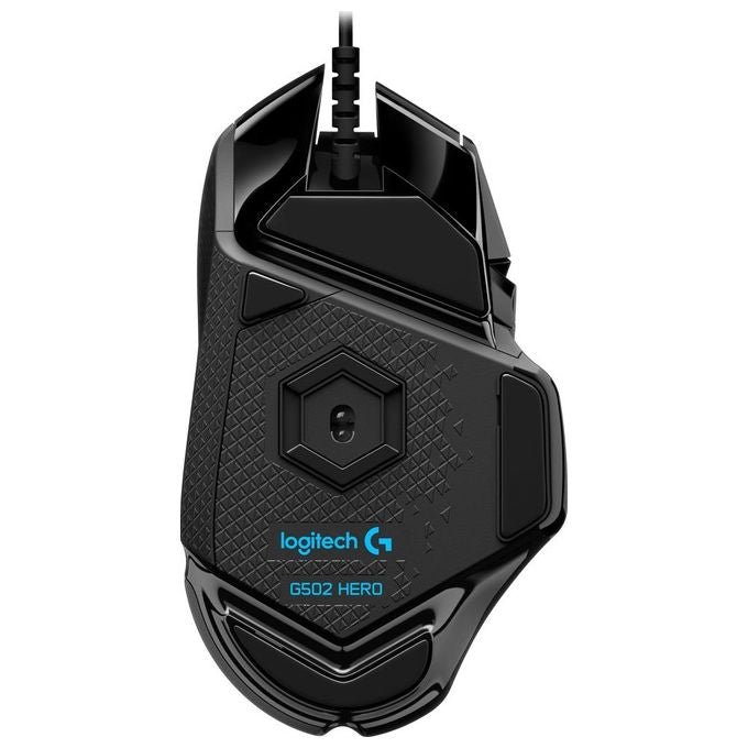 Logitech G502 HERO Mouse Gaming con Cavo Nero