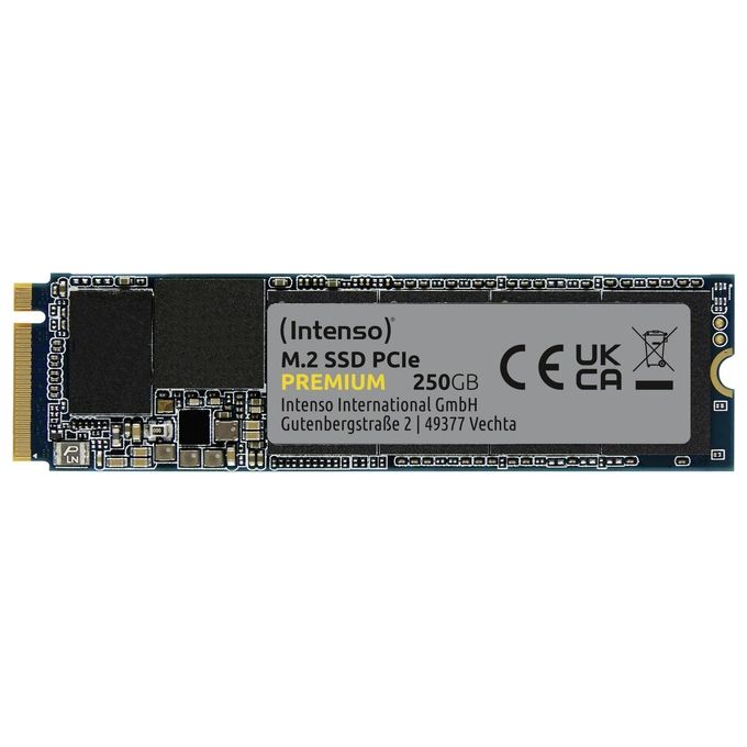 Intenso 3835450 SSD 500GB Premium M.2 PCIe NVMe 3.0 2100 MB-s lettura 1700 MB-s scrittura colore Nero