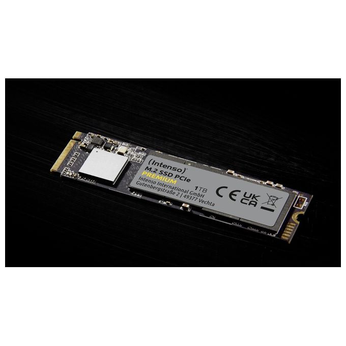 Intenso 3835450 SSD 500GB Premium M.2 PCIe NVMe 3.0 2100 MB-s lettura 1700 MB-s scrittura colore Nero