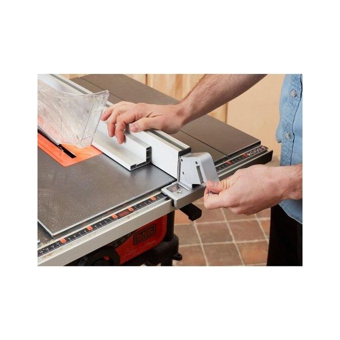 Black+Decker BES720-QS Sega a banco 1800W lama 254 mm 5200 giri-min profondita' taglio 80 mm gambe supporto colore Nero