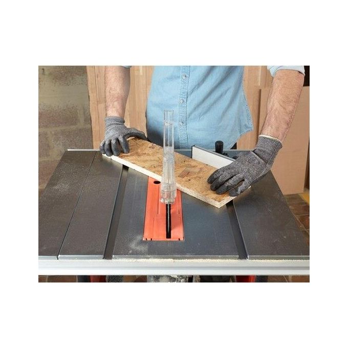 Black+Decker BES720-QS Sega a banco 1800W lama 254 mm 5200 giri-min profondita' taglio 80 mm gambe supporto colore Nero
