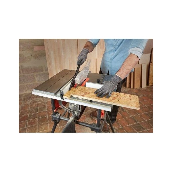 Black+Decker BES720-QS Sega a banco 1800W lama 254 mm 5200 giri-min profondita' taglio 80 mm gambe supporto colore Nero