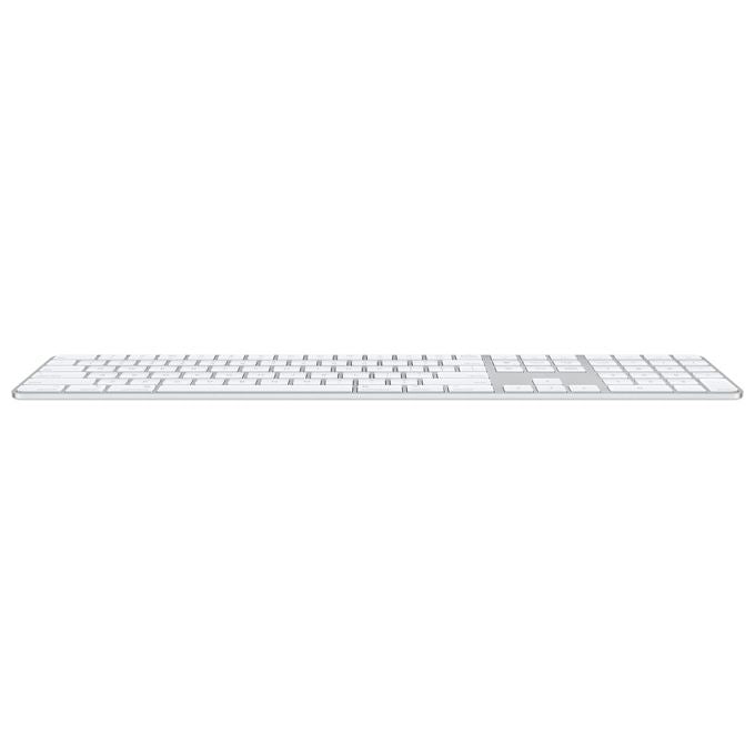 Apple MK2C3Z-A Magic Keyboard con Touch ID e Tastierino Numerico Bluetooth USB-C Bianco colore Bianco