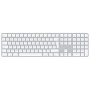 Apple MK2C3Z-A Magic Keyboard con Touch ID e Tastierino Numerico Bluetooth USB-C Bianco colore Bianco