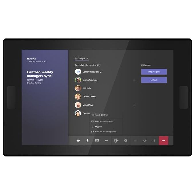 Lenovo 11LR0005IX ThinkSmart Core Sistema di Conferenza Intel Core i5 11a generazione 8GB DDR4 256GB SSD Wi-Fi 6 HDMI 3 porte colore Nero