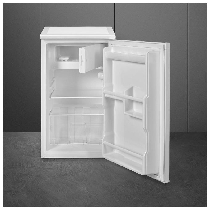 Smeg FS08EW Frigorifero Monoporta Sottotavolo 82 L 83.8 cm Classe E 41 dB Statico Porta Reversibile colore Bianco