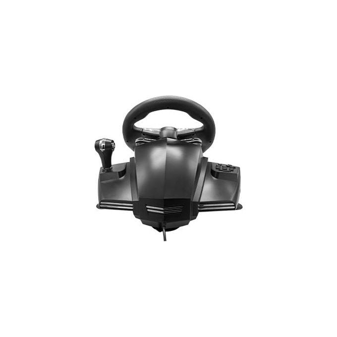 Xtreme Videogames 90428 Hurricane Volante con Pedaliera PS4 PS3 PC 270° Vibrazione Plug and Play colore Nero