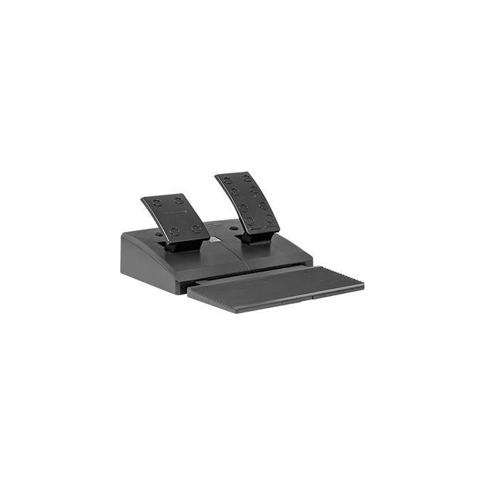 Xtreme Videogames 90428 Hurricane Volante con Pedaliera PS4 PS3 PC 270° Vibrazione Plug and Play colore Nero