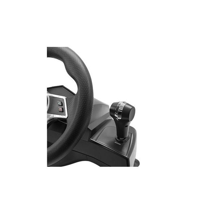 Xtreme Videogames 90428 Hurricane Volante con Pedaliera PS4 PS3 PC 270° Vibrazione Plug and Play colore Nero
