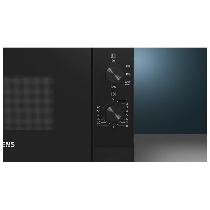 Siemens FF020LMB2 iQ300 Forno a microonde Solo 20 L 800 W 5 livelli potenza (44.2x34.5x26 cm) colore Nero