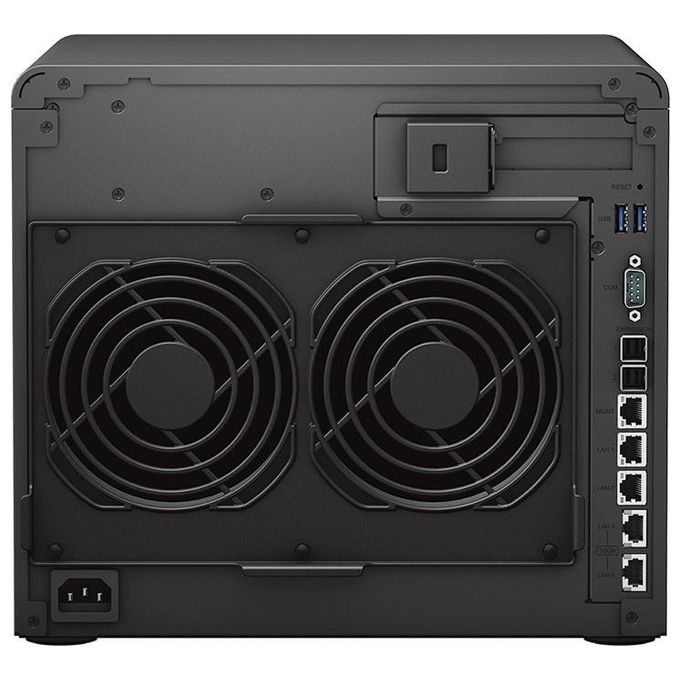 Synology DS3622XS+ NAS Tower 12 Bay Intel Xeon D-1531 6 Core 16 GB DDR4 200 TB Max RAID 0 1 5 6 10 colore Nero