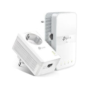 TP-Link TL-WPA7619 KIT(DE) Kit Adattatore Powerline Gigabit Wi-Fi AC1200 Dual-Band 1000 Mbit-s con Presa Integrata colore Bianco