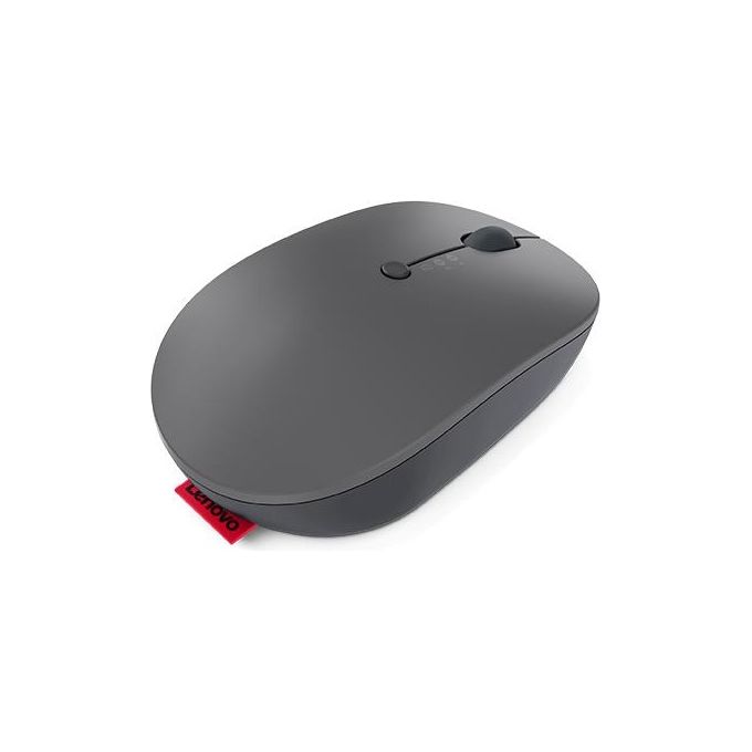 Lenovo GY51C21211 Go Wireless Multi Device Mouse Ambidestro RF Wireless Bluetooth USB Type-A Ottico 2400 DPI USB Type-C Ricaricabile colore Grigio