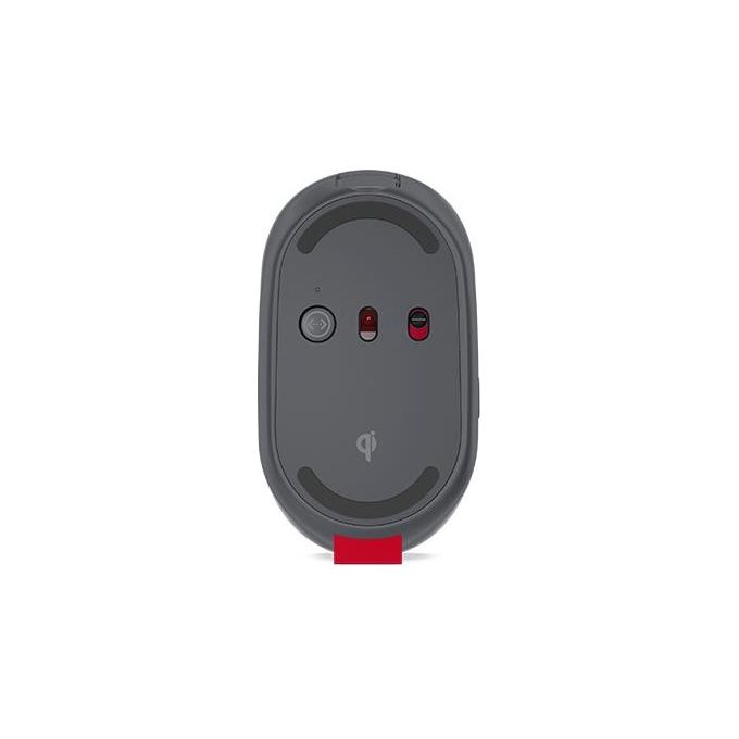 Lenovo GY51C21211 Go Wireless Multi Device Mouse Ambidestro RF Wireless Bluetooth USB Type-A Ottico 2400 DPI USB Type-C Ricaricabile colore Grigio