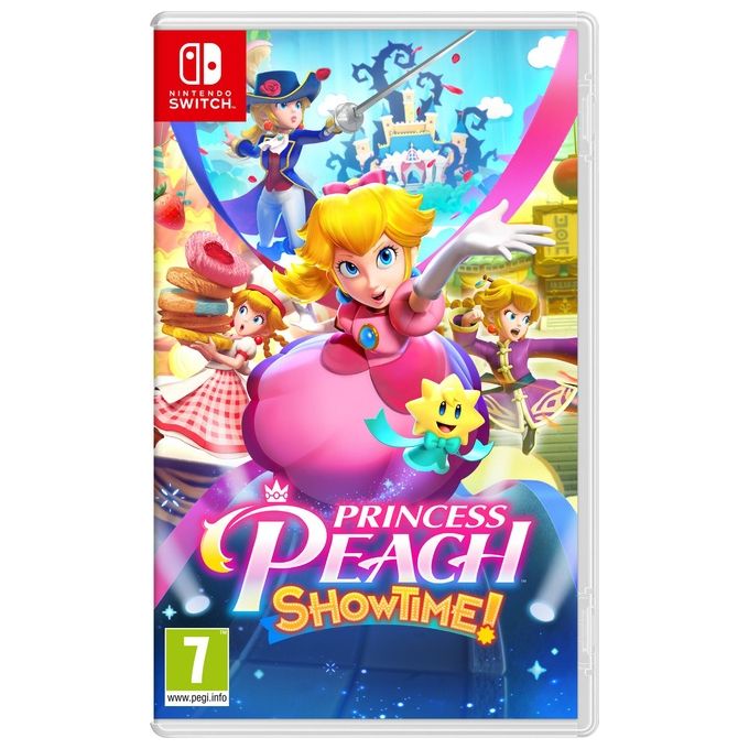 Nintendo PRINCESSPEACHSHOWTIME Princess Peach Showtime Videogioco Nintendo Switch Azione Avventura PEGI 7 Edizione Standard