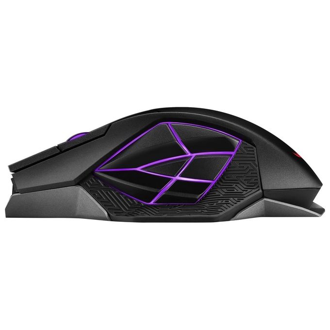 Asus 90MP0220-BMUA00 ROG Spatha X Mouse Gaming Wireless USB-C Ottico 19000 DPI 12 Tasti Programmabili RGB colore Nero