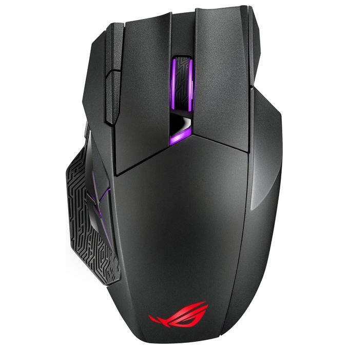 Asus 90MP0220-BMUA00 ROG Spatha X Mouse Gaming Wireless USB-C Ottico 19000 DPI 12 Tasti Programmabili RGB colore Nero