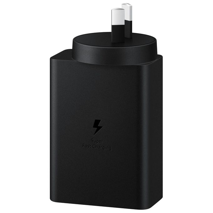 Samsung EP-T6530 Caricabatterie 65W Super Fast Charging 3 Porte 2 USB-C 1 USB-A colore Nero