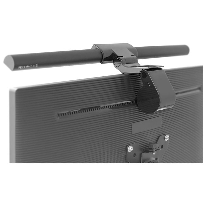 Digitus DA-90415 Lampada LED per monitor con fissaggio a morsetto 5 livelli di luminosita' temperatura colore regolabile 3000K-6500K 250 lm colore Nero