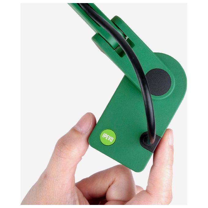 IPEVO 5-898-4-01-00 VZ-R Fotocamera per Documento 8 MP CMOS USB-HDMI Tipo-C Batteria Verde colore Verde