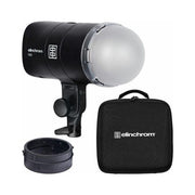 Elinchrom 20932.1 ONE Flash compatto portatile 131 Ws batteria integrata Li-Ion ricarica USB-C Active Charging colore Nero