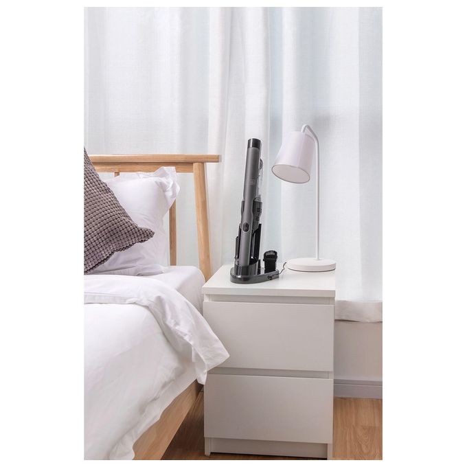 BLACK+DECKER DVC320B21-QW Aspirapolvere Portatile Senza Filo Ciclonico 0,24 L 35 AW 24 min 80 dB colore Titanio